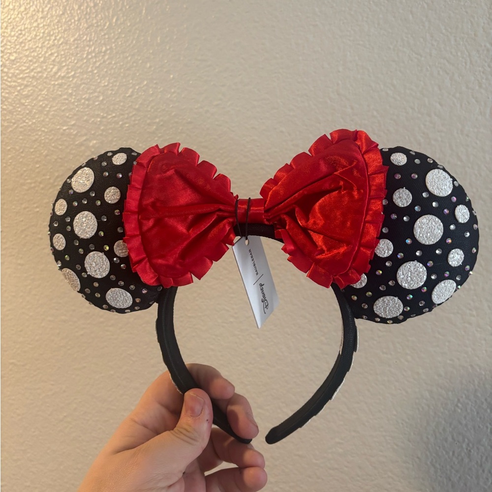 Disney Baublebar Minnie Mouse Polka Dot Ears Headband - Picture 11 of 12
